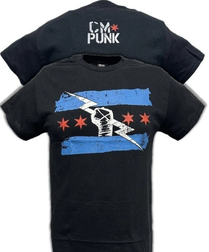 Shirt punk blu - t-shirt,