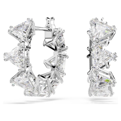 Orecchini cerchio swarovski - orecchini,