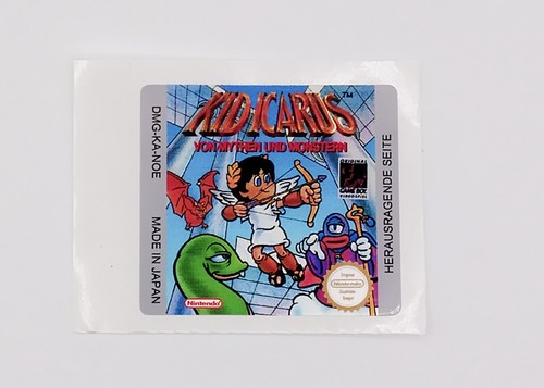Gameboy kid icarus etichetta - gameboy,