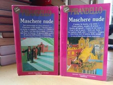 MASCHERE NUDE 2 volumi- Luigi Pirandello - serie completa Newton