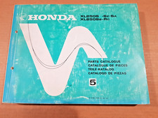 CATALOGO RICAMBI HONDA XL 250