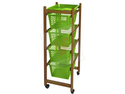 Carrello legno colore - carrello,