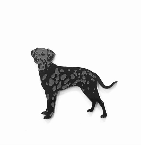 Spilla con ciondolo cane - spilla,