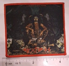 Toppa tessuta bordo rosso