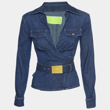 Elisabetta Franchi Blue Denim