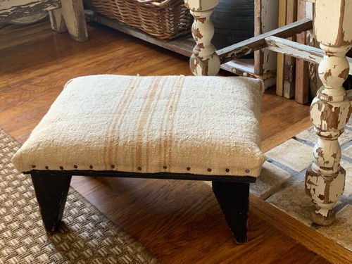 Antico sgabello shabby chic - antico,