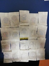 SERIE COMPLETA GOMMAGLIE FUORI RACCOLTA CALCIATORI PANINI 2019/20 IMBUSTATE 