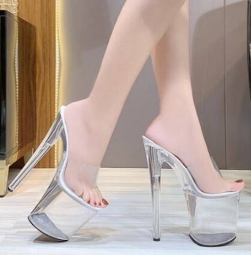 Ciabatte donna tacco - cm,