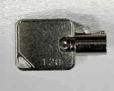 (1) Lathem Time Clock Key Fits