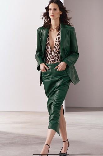 Zara giacca pelle - -, in
