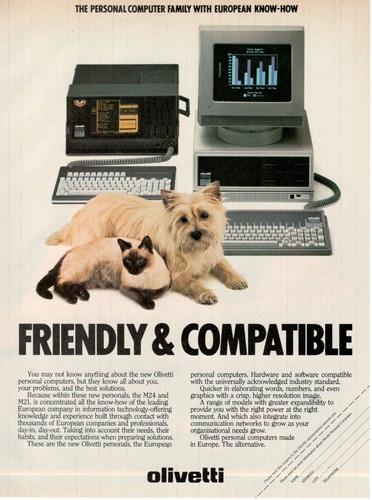 Olivetti personal computer - olivetti,