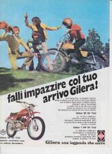 advertising Pubblicità-MOTO GILERA 50 5V TRIAL  1973-MOTOITALIANE  PIAGGIO EPOCA