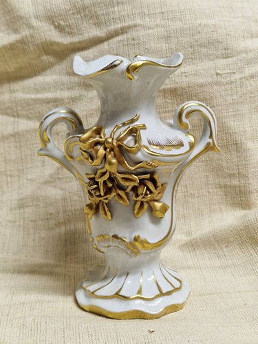 Piccolo vaso porcellana bianca - vaso,