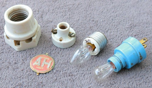 Lotto vecchi pezzi elettrici
