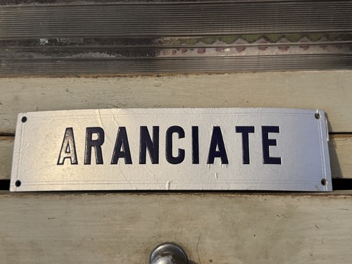 Rara targa aranciate - rara,
