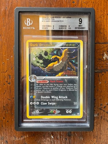 Carta card pokemon dark - carta,