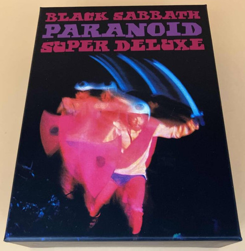 Black sabbath paranoid 50th - black,