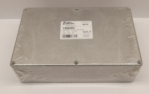 Hammond 1590wd alu - 1590wd, alu-gehäuse