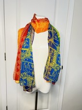 Sciarpa multicolore vibrante