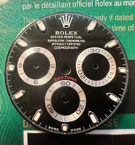 Authentic rolex daytona black - authentic,