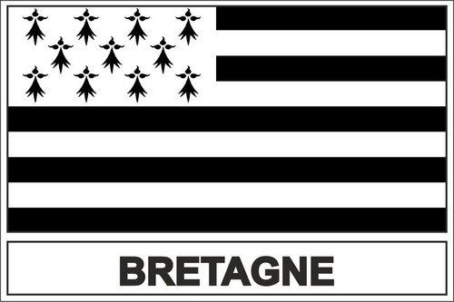 Autocollant sticker drapeau