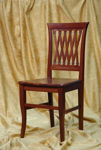 Sedia legno arte povera - in,