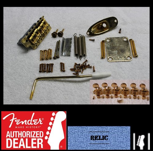 Fender aged relic - fender, gold