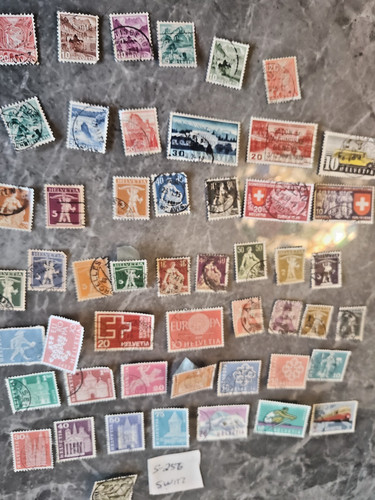 Francobolli esteri svizzera - esteri,