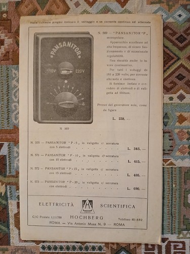 Medicina opuscolo strumenti - medicina,,