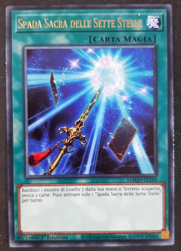 Spada sacra delle sette - delle, stelle