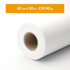 Rotolo carta plotter A2 bianco
