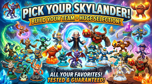 Scegli tuo skylander serie - scegli,