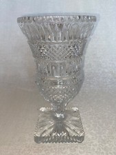 Calice in vetro artistico decorativo Murano vintage colore trasparente originale