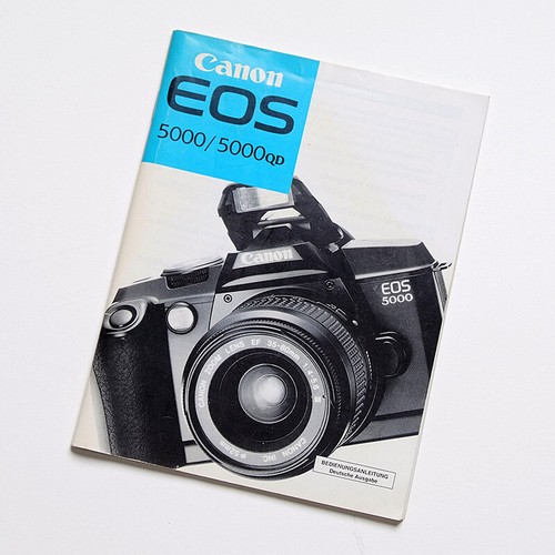 Canon eos 5000 - canon, manuale