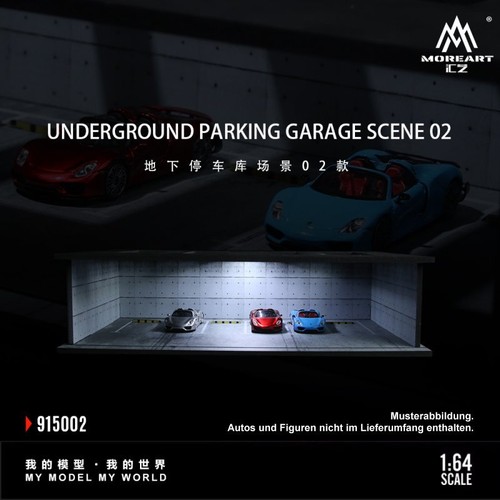 Diorama garage sotterraneo - garage,