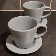 2x Tazza e Piattino Caffè