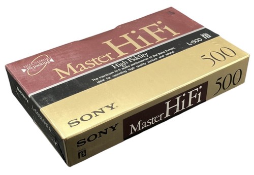 Videocassetta sony master hifi - sony,