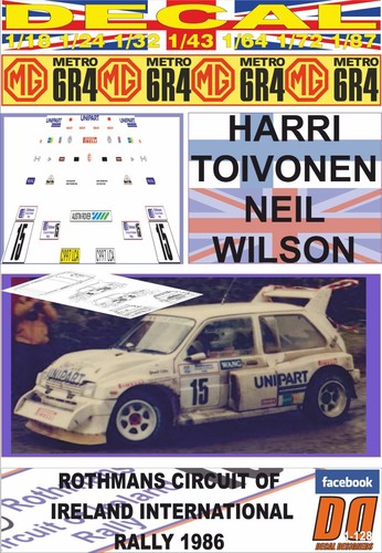 Decal metro 6r4 - 6r4, harri