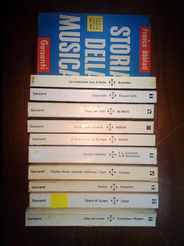 Libri saggistica garzanti - libri,