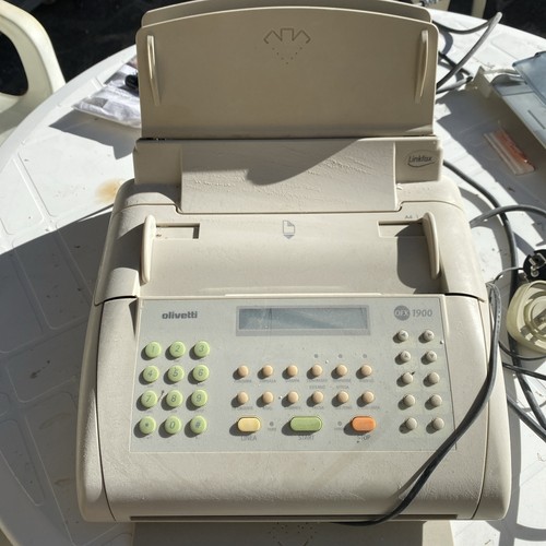 Stampante fax vintage olivetti