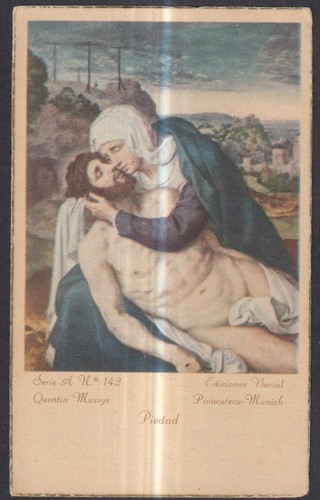 Santino antico madonna - santino,