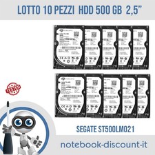 Lotto 10 Pezzi Hard Disk