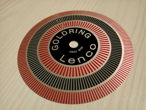 Raro goldring lenco disco - goldring,
