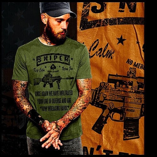 Shirt cecchino militare - t-shirt,