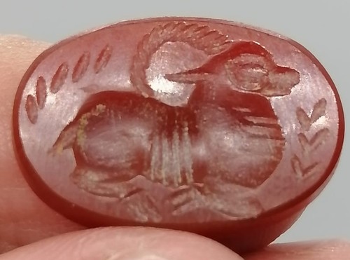 Antico intaglio corniola - intaglio,