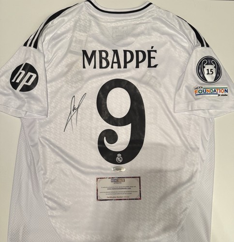 Kylian mbappé signed jersey - mbappé,