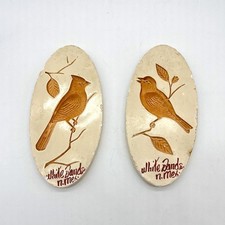 Set 2 targhe da parete vintage