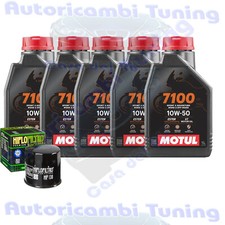 Kit Tagliando Olio Motul 7100 10W50 + Filtro Per Suzuki GSX1400 2001>2006