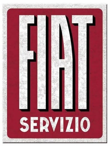 Calamita frigo acciaio fiat - frigo,
