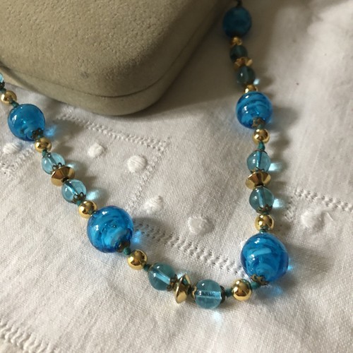 Collana vintage vetro - vintage, di